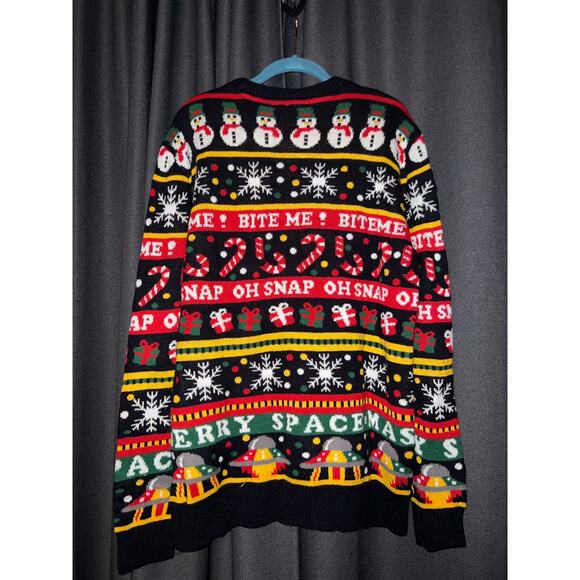 Ugly Christmas Sweater Xmas Size Large - Picture 3 of 3